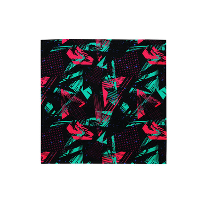 Neon Shatter CAMO Bandana - S
