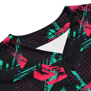Neon Shatter CAMO Unisex Baseball Jersey