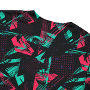 Neon Shatter CAMO Unisex Baseball Jersey