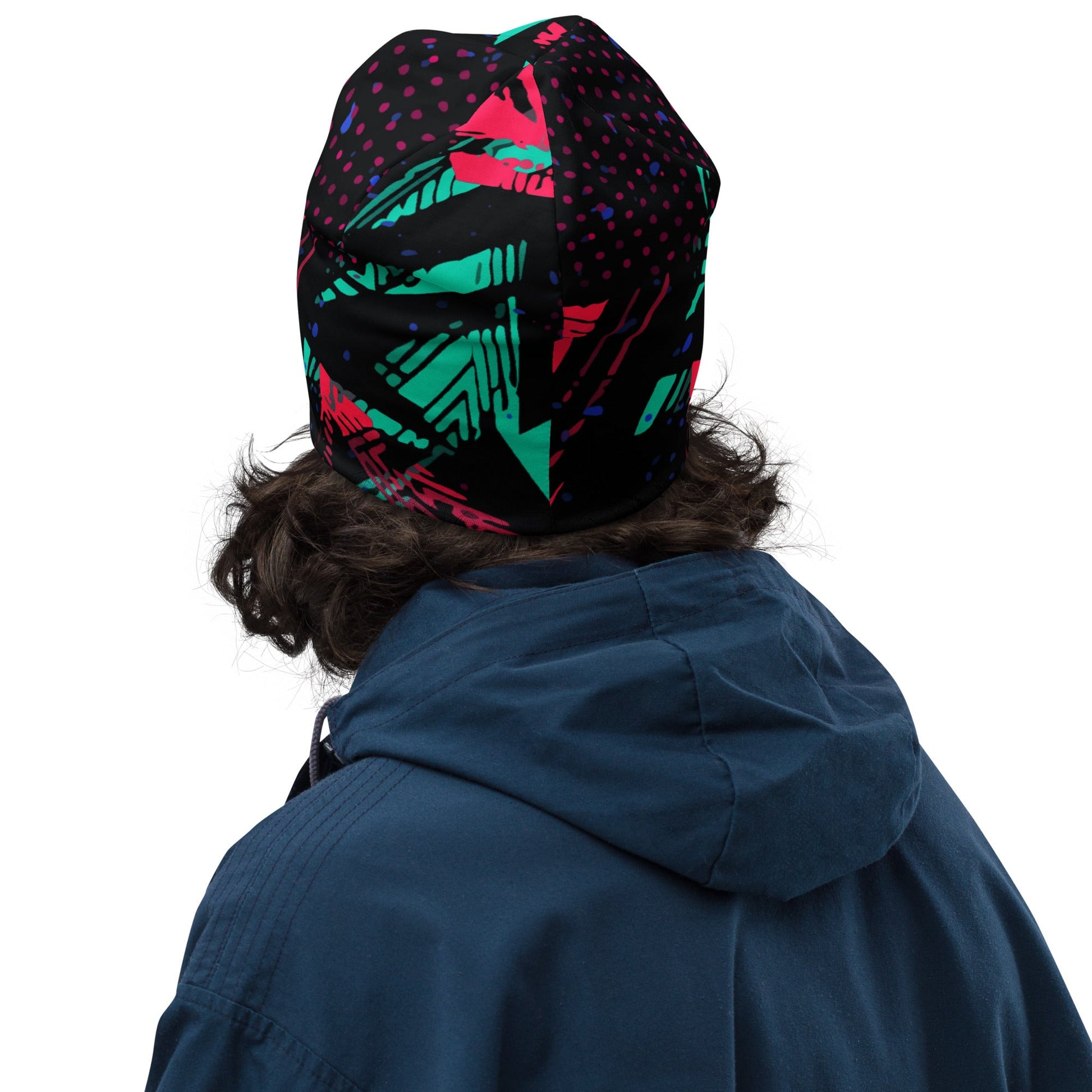 Neon Shatter CAMO Beanie