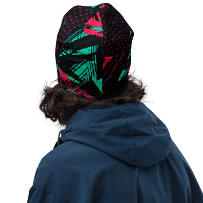 Neon Shatter CAMO Beanie