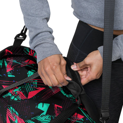 Neon Shatter CAMO Duffle Bag