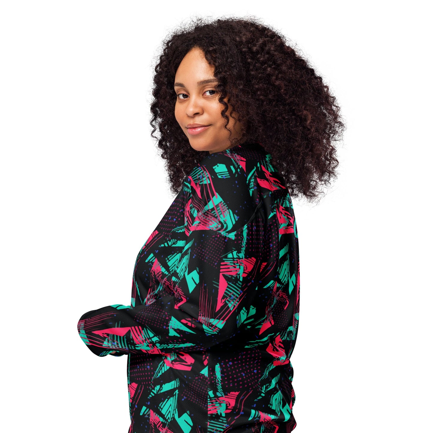 Neon Shatter CAMO Unisex Hockey Fan Jersey