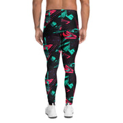 Neon Shatter CAMO Mens Leggings - Men