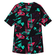 Neon Shatter CAMO Mens Short-Sleeve Rash Guard - SS