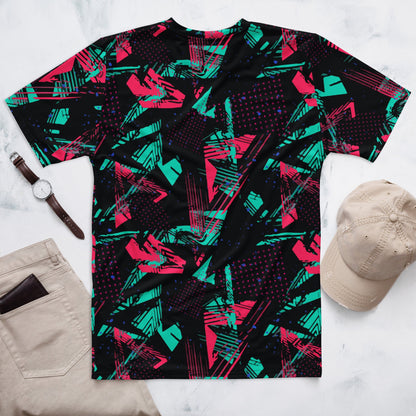 Neon Shatter CAMO Mens T-Shirt