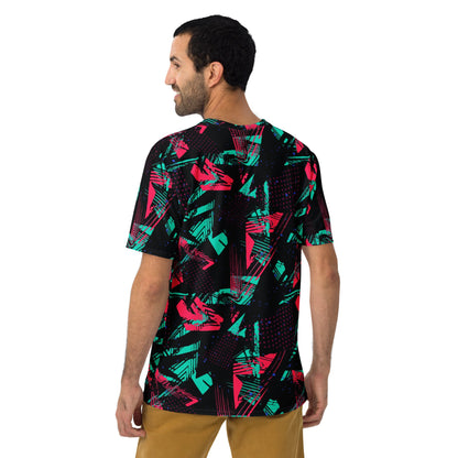 Neon Shatter CAMO Mens T-Shirt