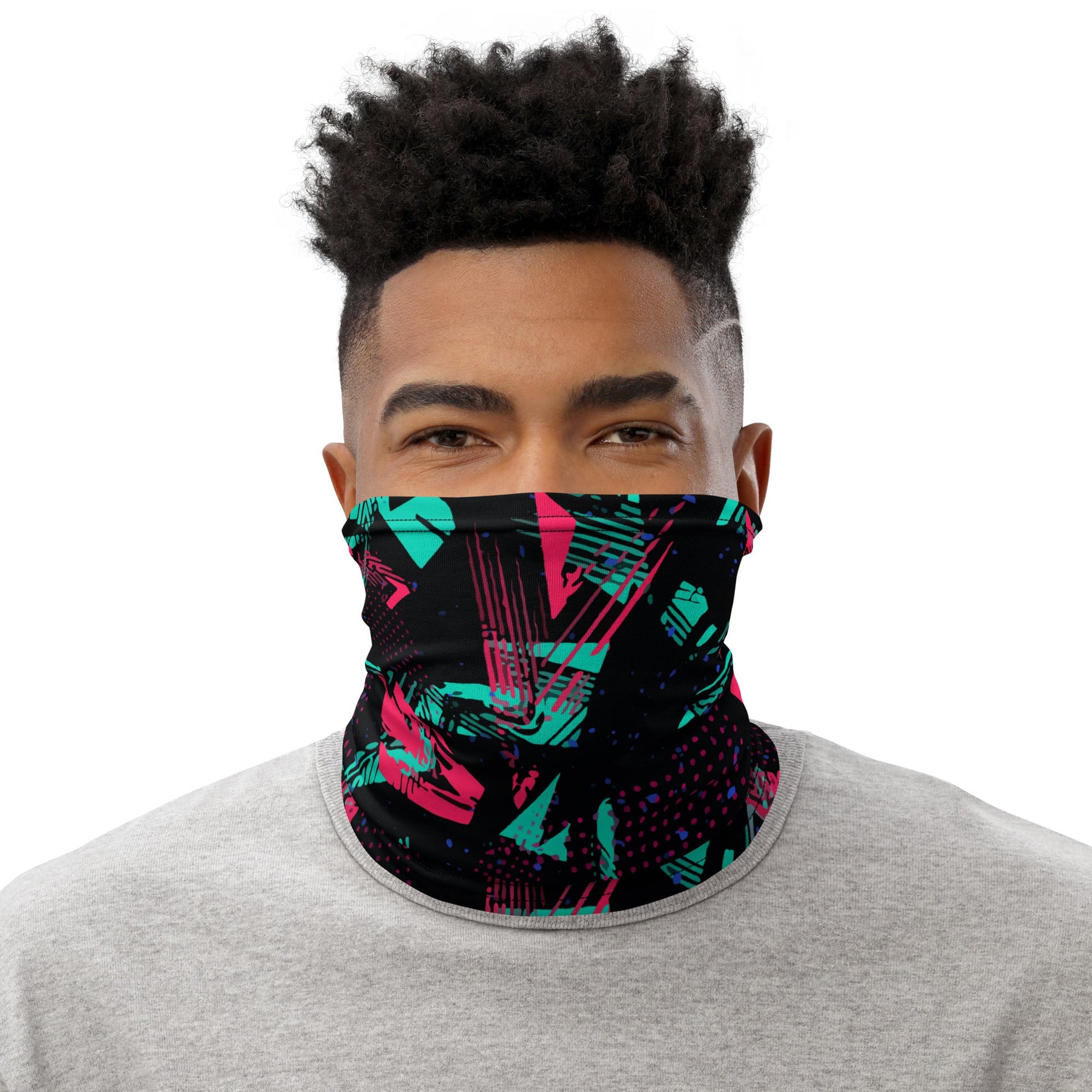 Neon Shatter CAMO Neck Gaiter