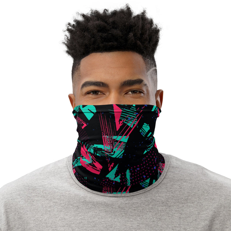 Neon Shatter CAMO Neck Gaiter - Head