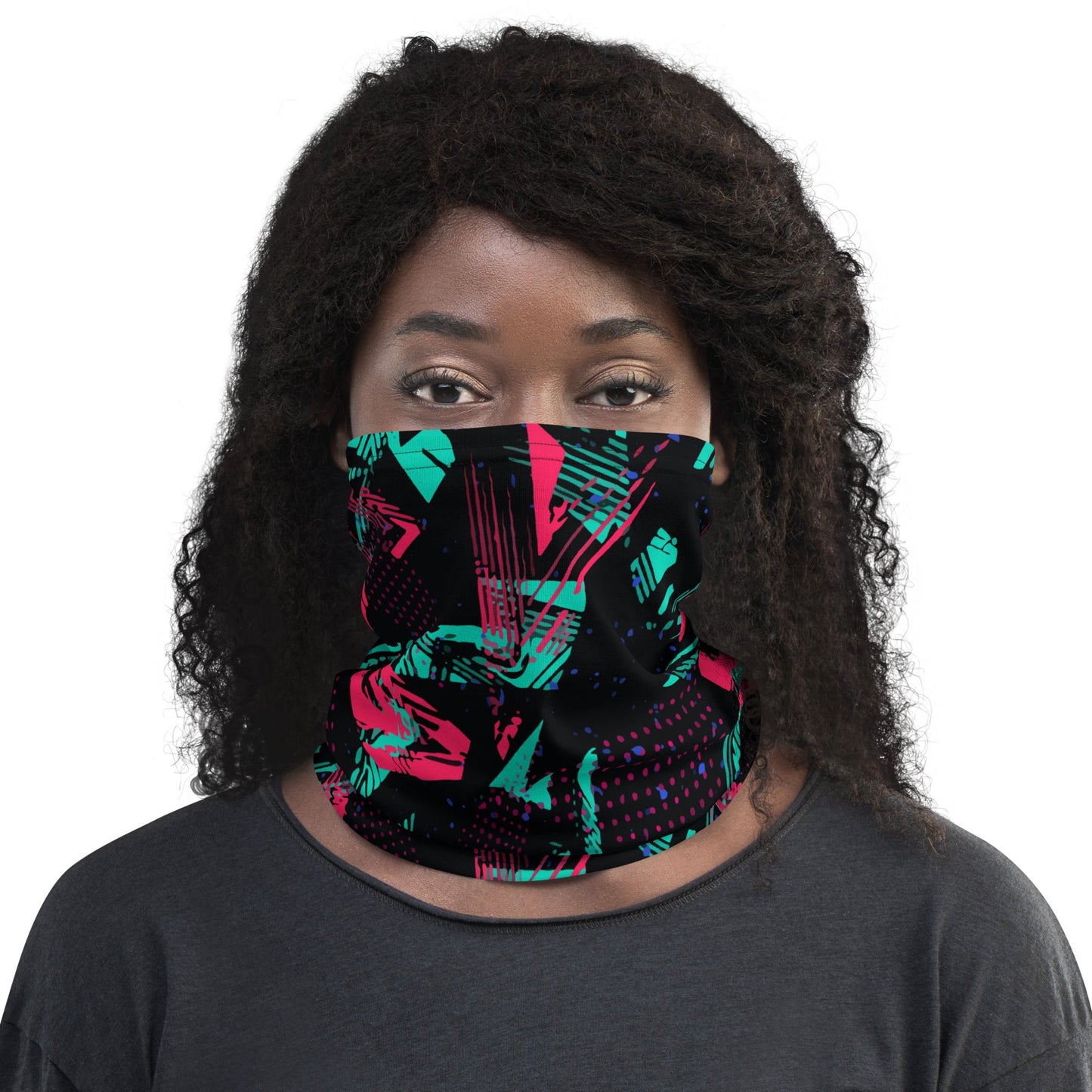Neon Shatter CAMO Neck Gaiter