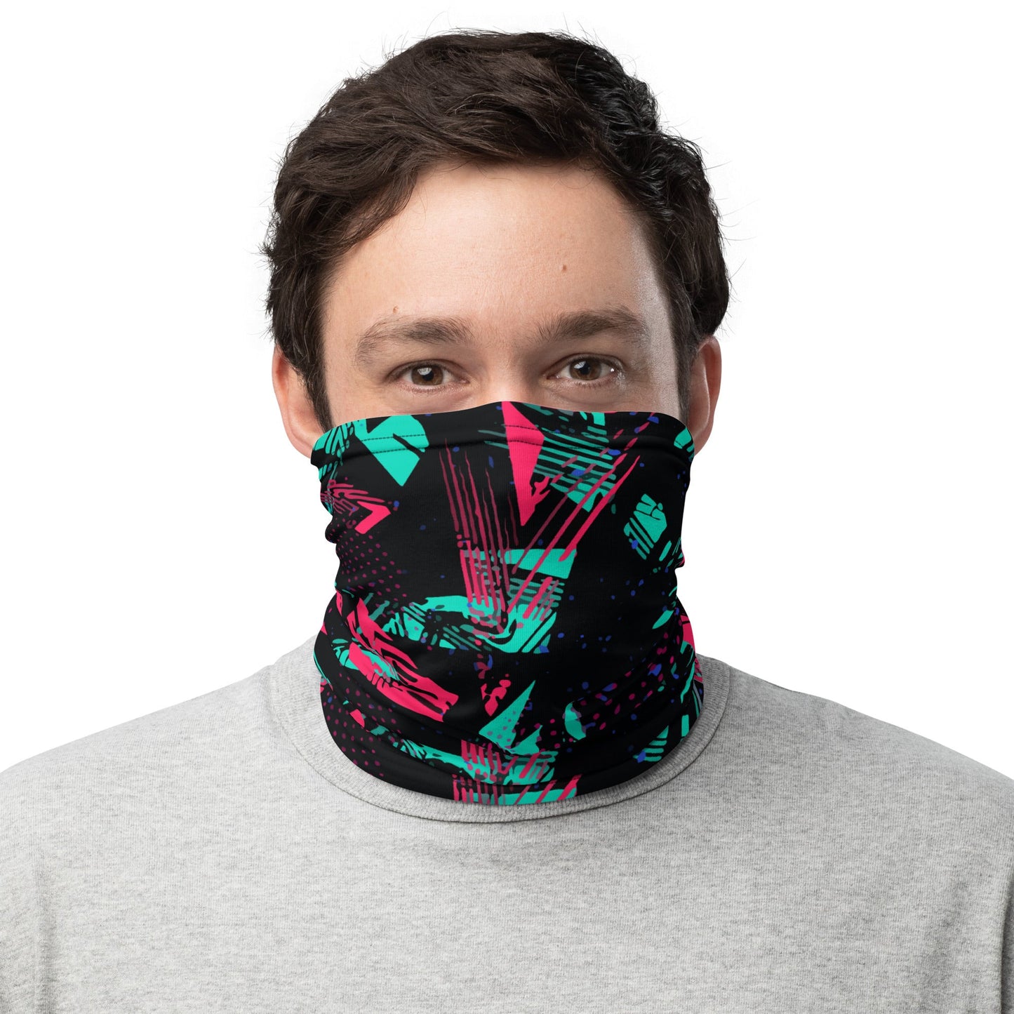 Neon Shatter CAMO Neck Gaiter