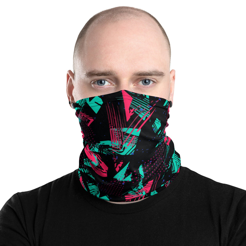 Neon Shatter CAMO Neck Gaiter - Head