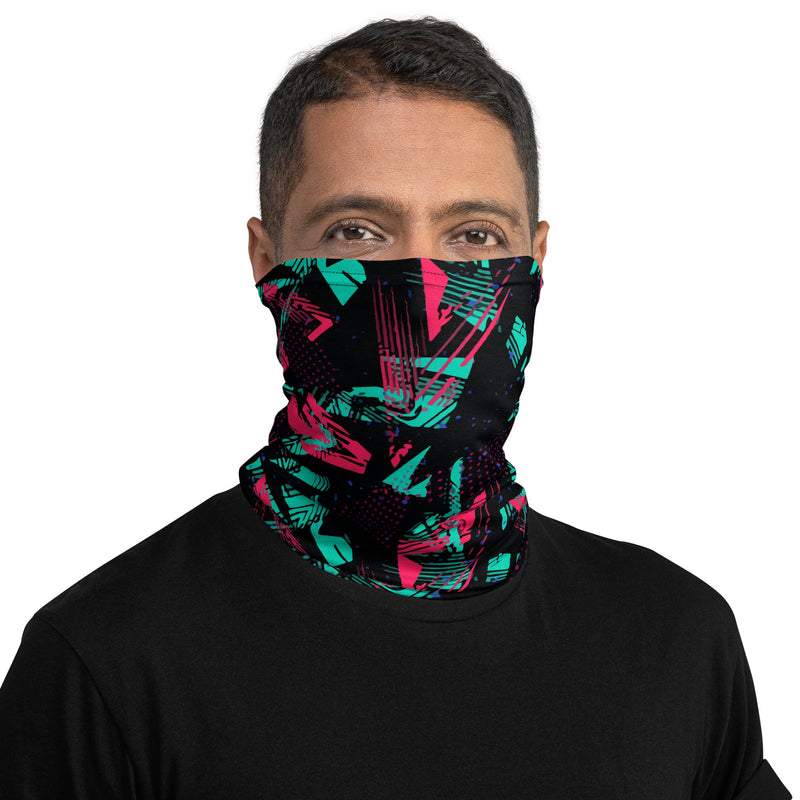 Neon Shatter CAMO Neck Gaiter - Head