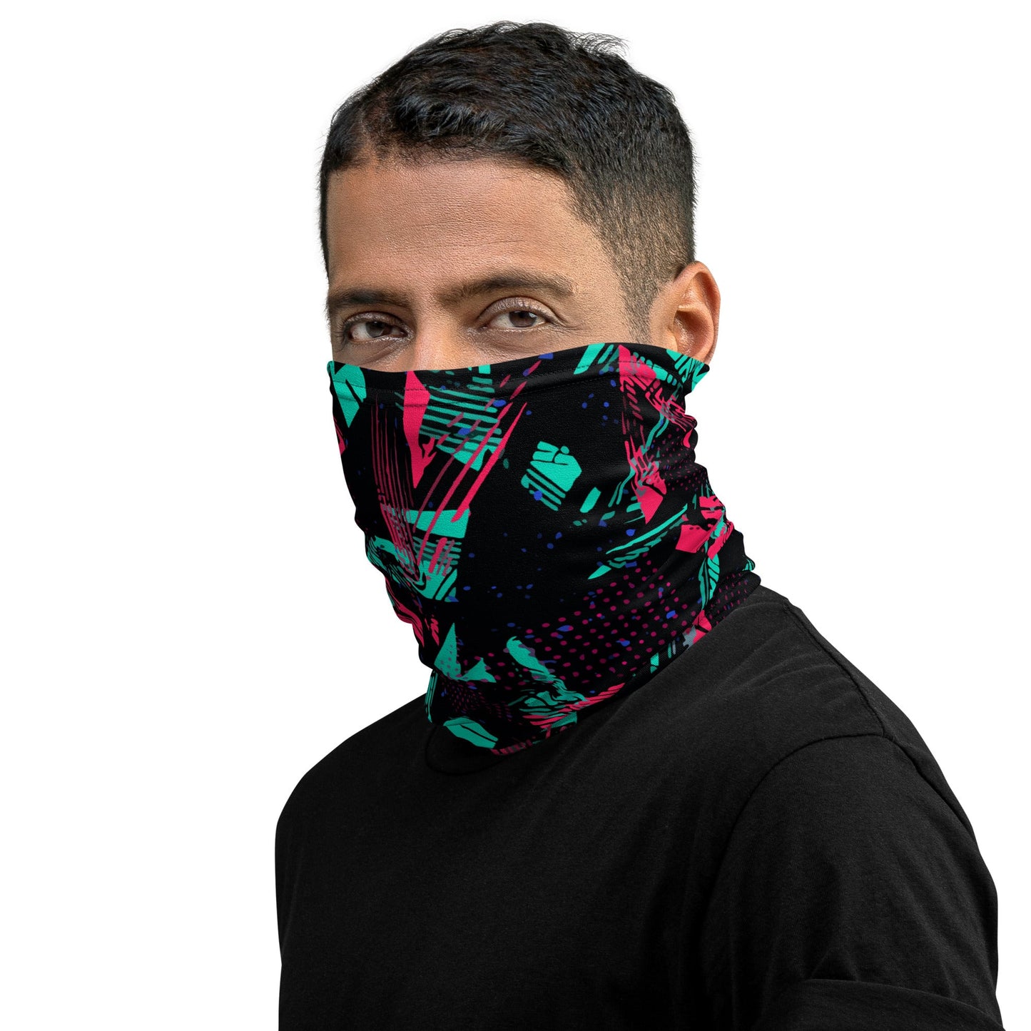 Neon Shatter CAMO Neck Gaiter