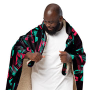 Neon Shatter CAMO Sherpa Blanket