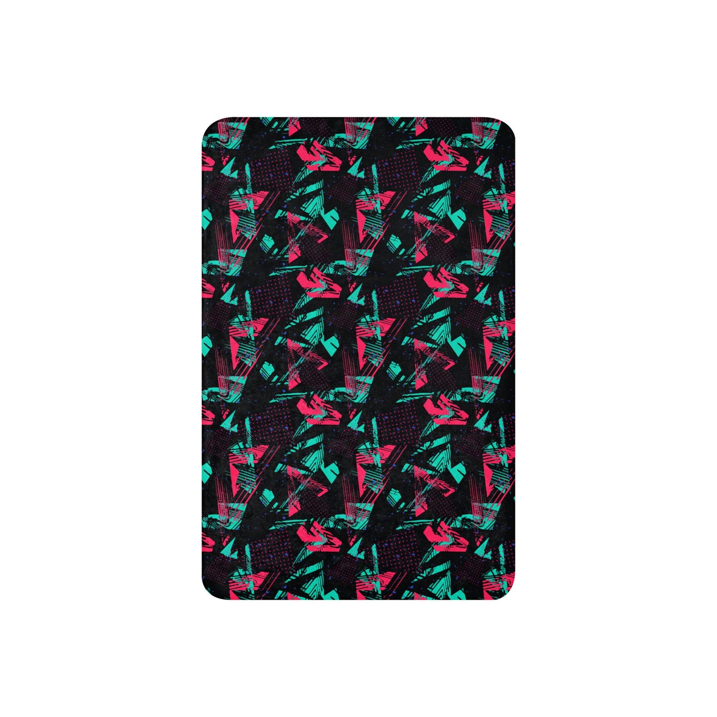 Neon Shatter CAMO Sherpa Blanket