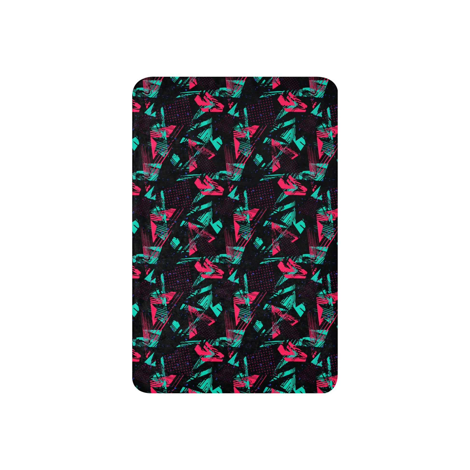 Neon Shatter CAMO Sherpa Blanket