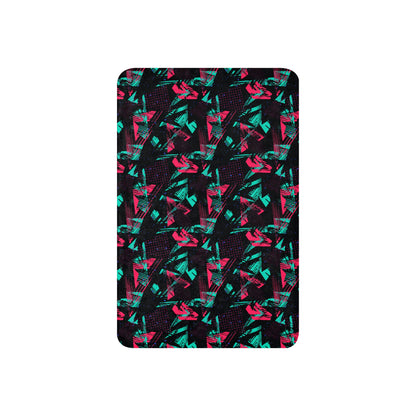 Neon Shatter CAMO Sherpa Blanket