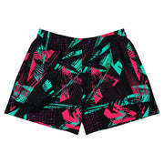 Neon Shatter CAMO Unisex Athletic Shorts