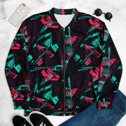 Neon Shatter CAMO Unisex Bomber Jacket
