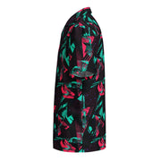 Neon Shatter CAMO Unisex Short-Sleeve Button Shirt - Button-Up