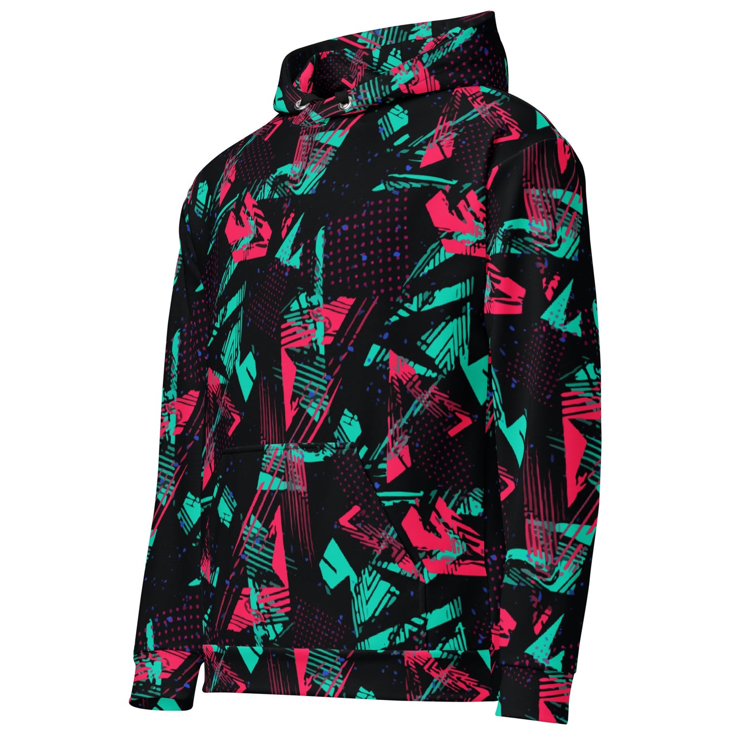 Neon Shatter CAMO Unisex Hoodie