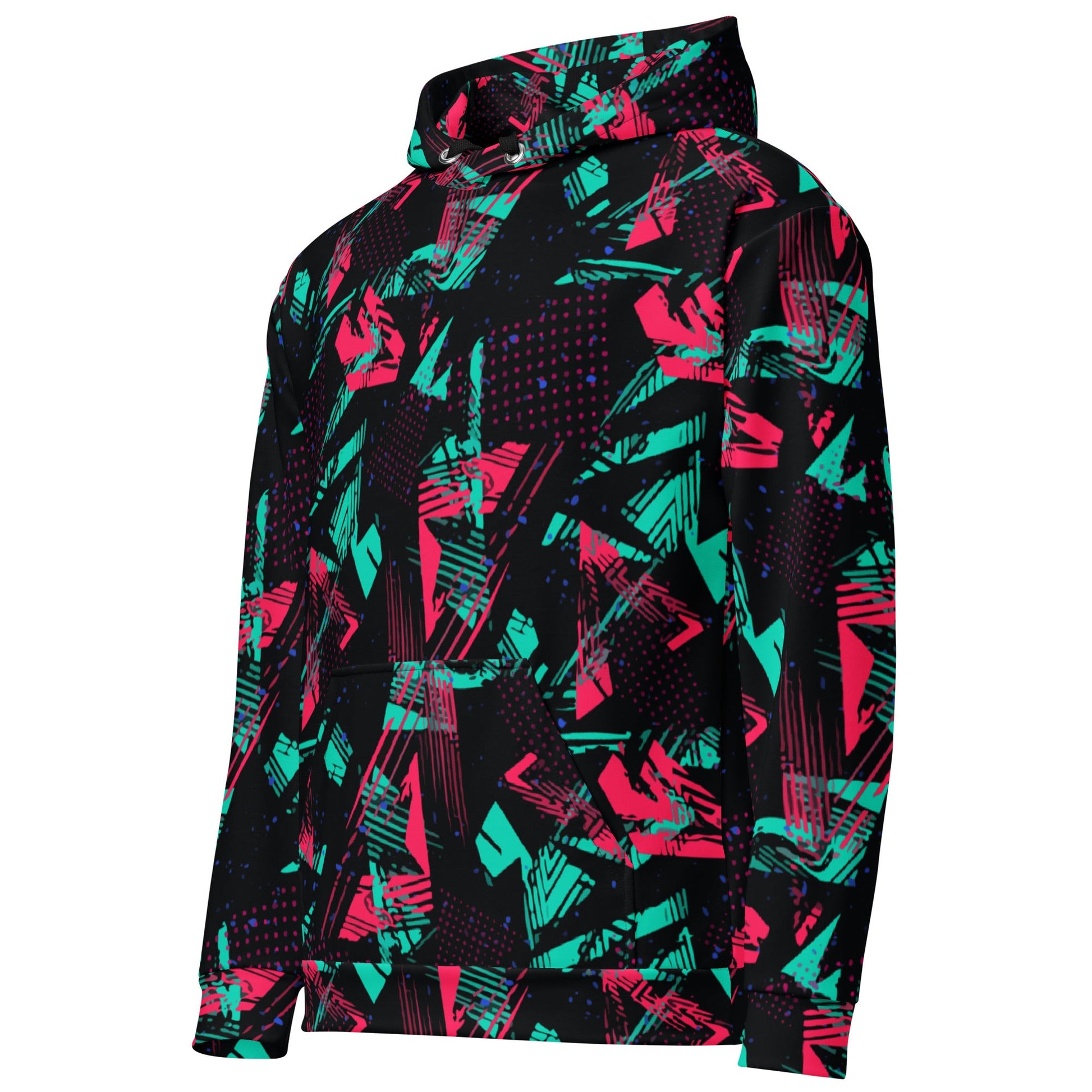 Neon Shatter CAMO Unisex Hoodie