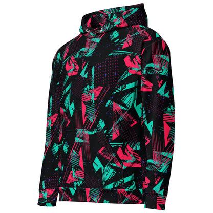 Neon Shatter CAMO Unisex Hoodie