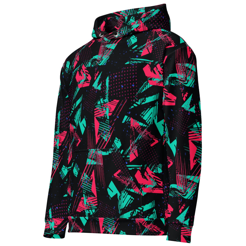 Neon Shatter CAMO Unisex Hoodie