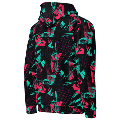 Neon Shatter CAMO Unisex Hoodie