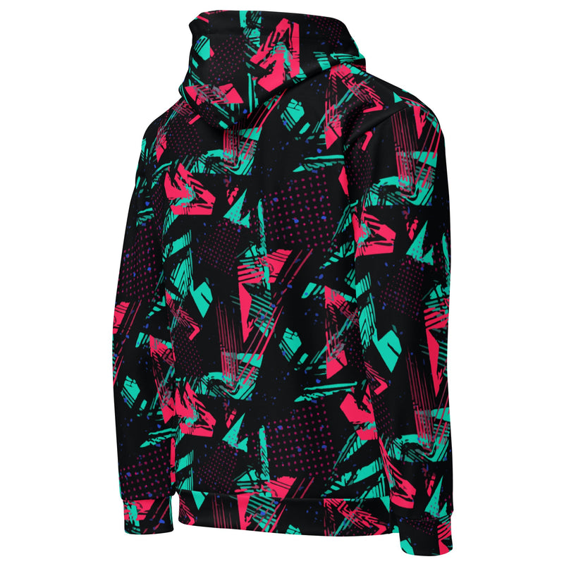Neon Shatter CAMO Unisex Hoodie