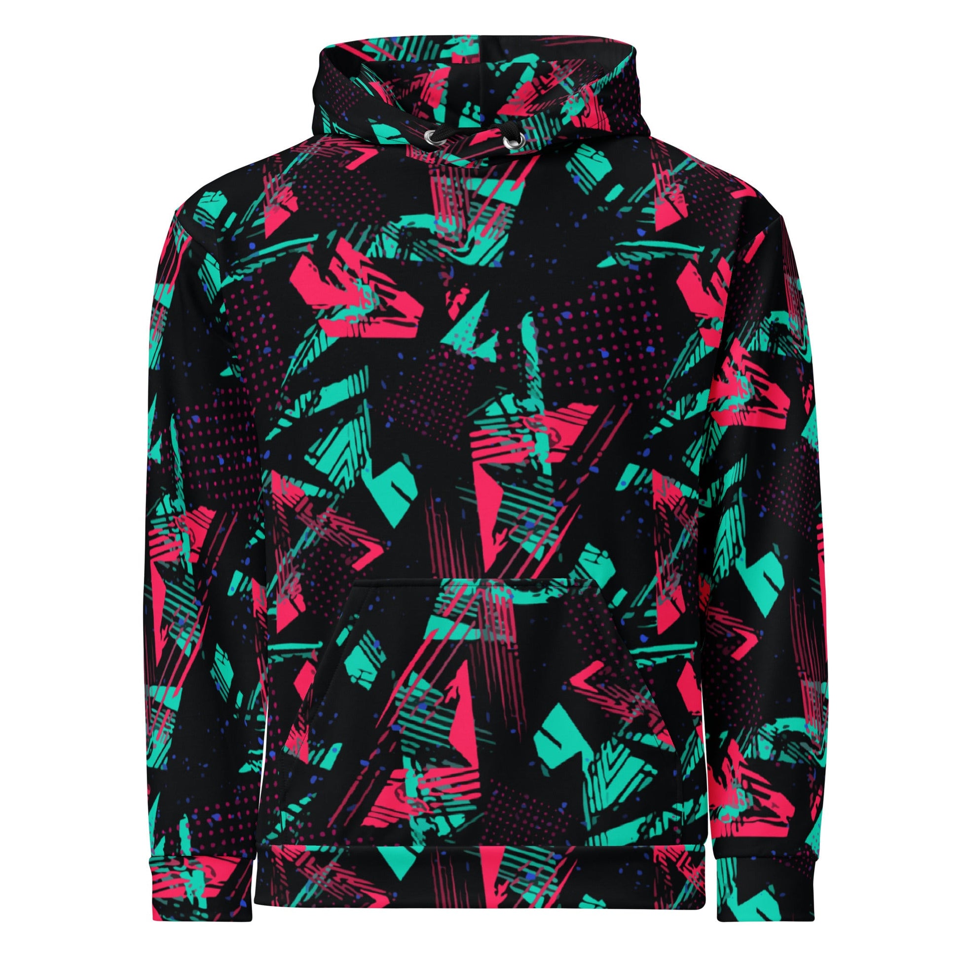 Neon Shatter CAMO Unisex Hoodie