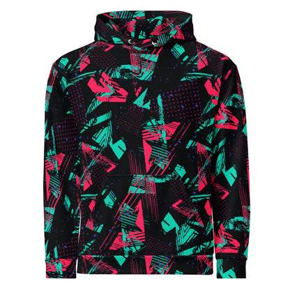 Neon Shatter CAMO Unisex Hoodie