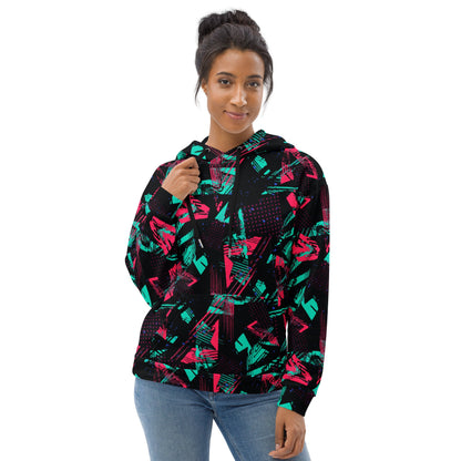 Neon Shatter CAMO Unisex Hoodie