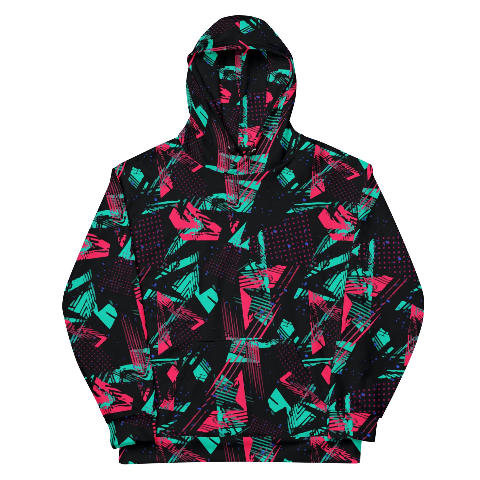 Neon Shatter CAMO Unisex Hoodie