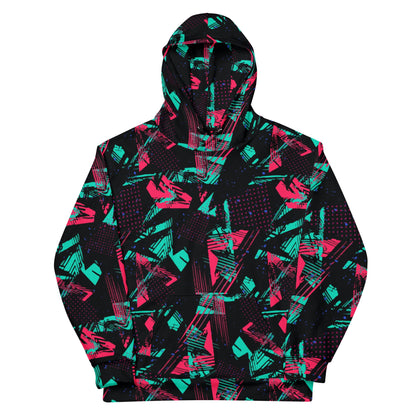 Neon Shatter CAMO Unisex Hoodie