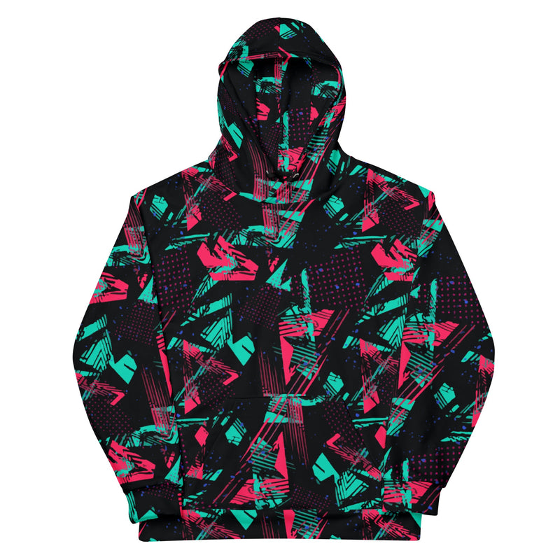 Neon Shatter CAMO Unisex Hoodie