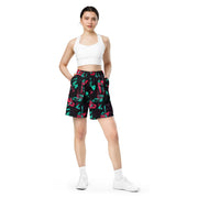 Neon Shatter CAMO Unisex Mesh Shorts