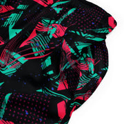 Neon Shatter CAMO Unisex Mesh Shorts