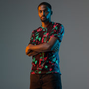 Neon Shatter CAMO Unisex Sports Jersey