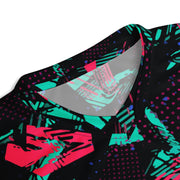 Neon Shatter CAMO Unisex Sports Jersey
