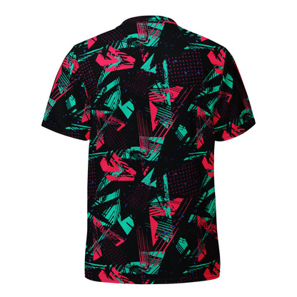 Neon Shatter CAMO Unisex Sports Jersey
