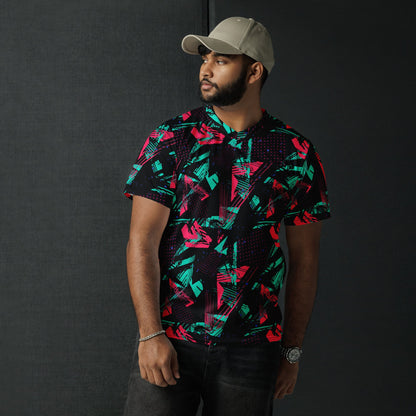 Neon Shatter CAMO Unisex Sports Jersey
