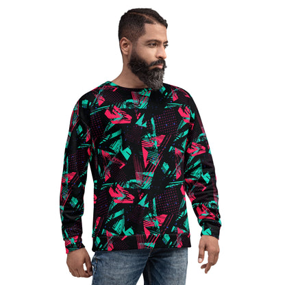 Neon Shatter CAMO Unisex Sweatshirt