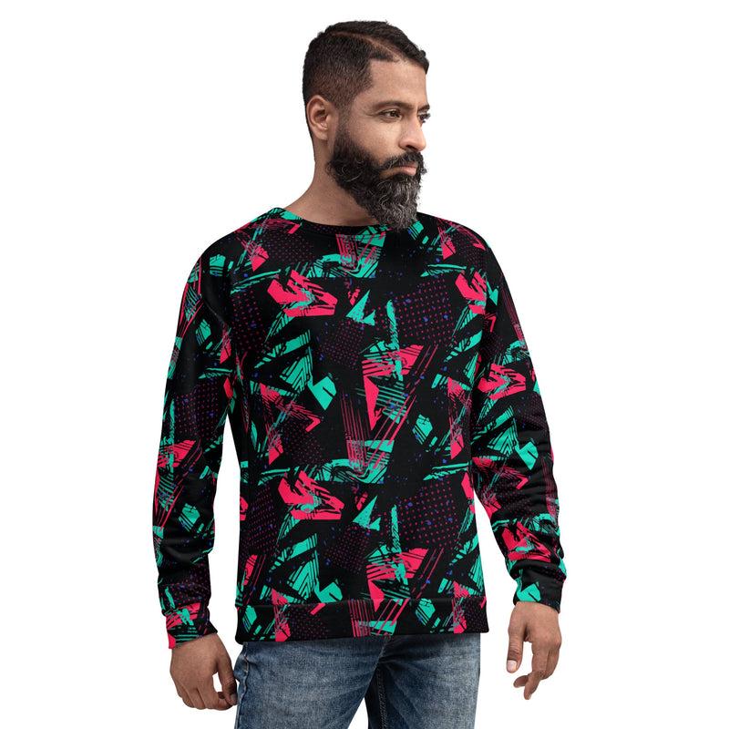 Neon Shatter CAMO Unisex Sweatshirt