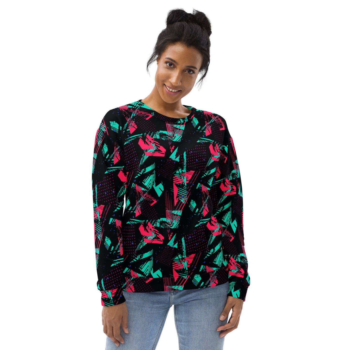 Neon Shatter CAMO Unisex Sweatshirt
