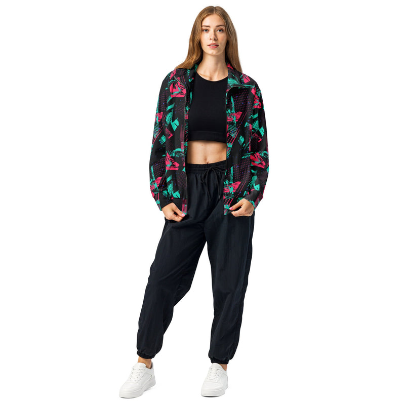 Neon Shatter CAMO Unisex Track Jacket