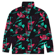 Neon Shatter CAMO Unisex Track Jacket