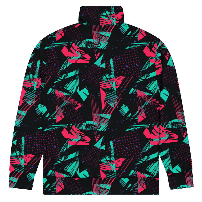 Neon Shatter CAMO Unisex Track Jacket
