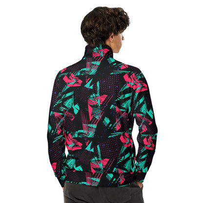 Neon Shatter CAMO Unisex Track Jacket